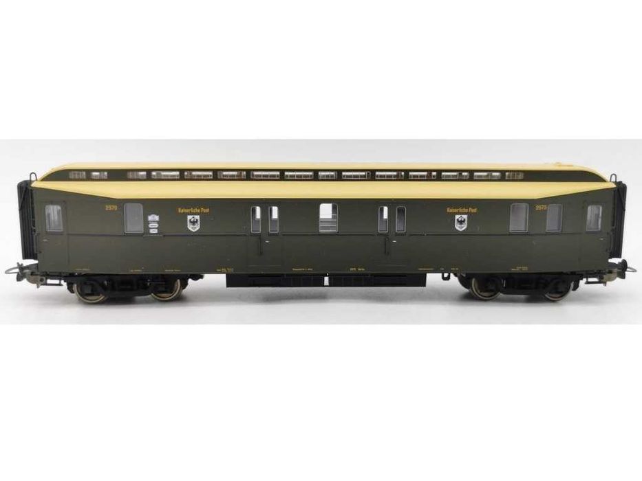 Поштовий 4-вісний вагон. Серія Deutsche Post. Piko 53320 AC. Піко 1:87