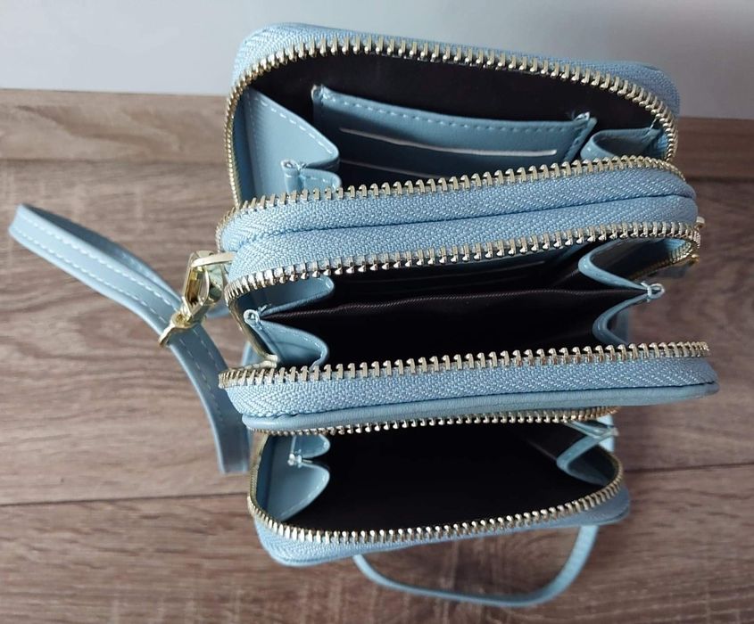 Śliczna Nowa mała torebka damska, rowerówka Cluci