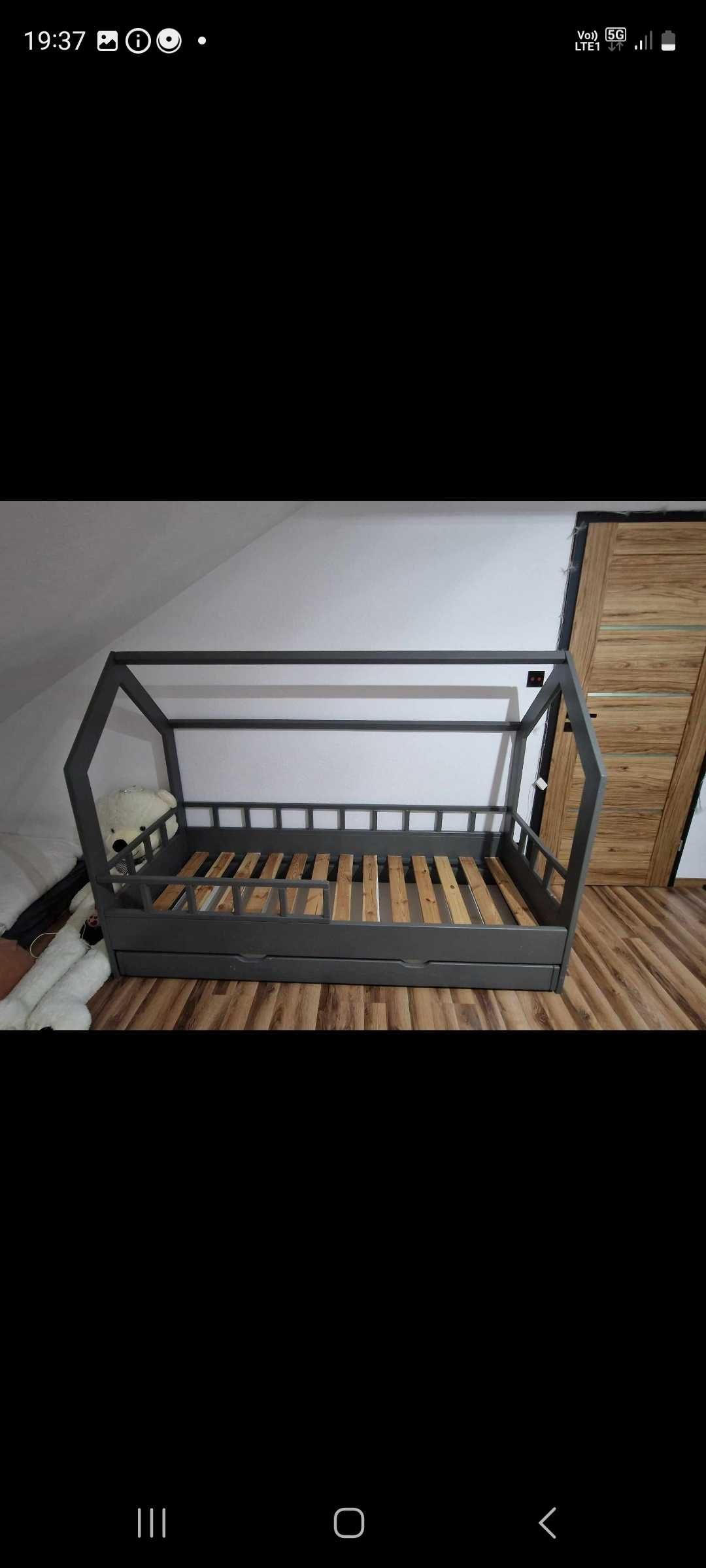 Łóżko Drewniane 200/80