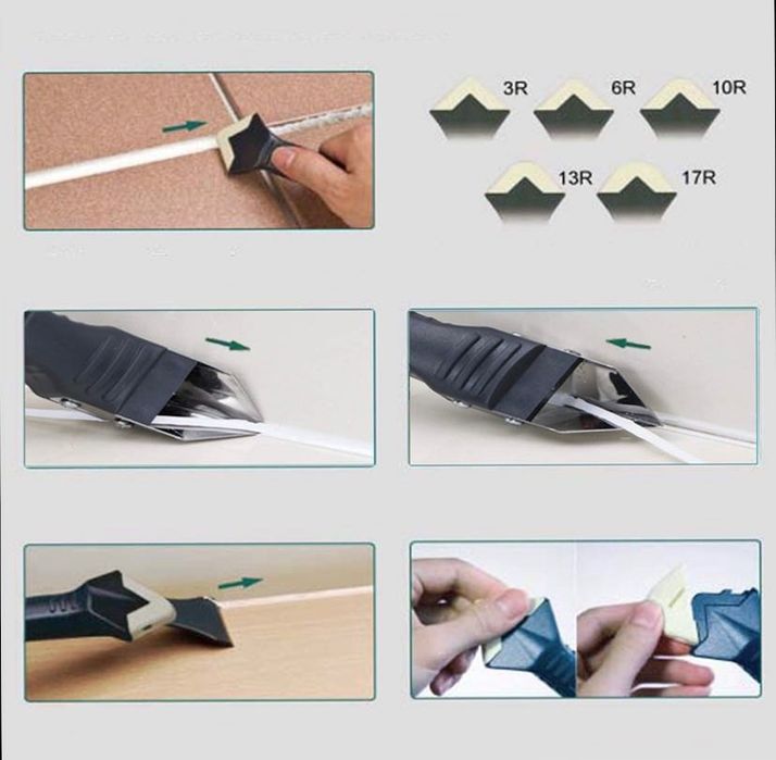 Szpachelki do nakładania, rozprowadzanie i usuwania silikonu