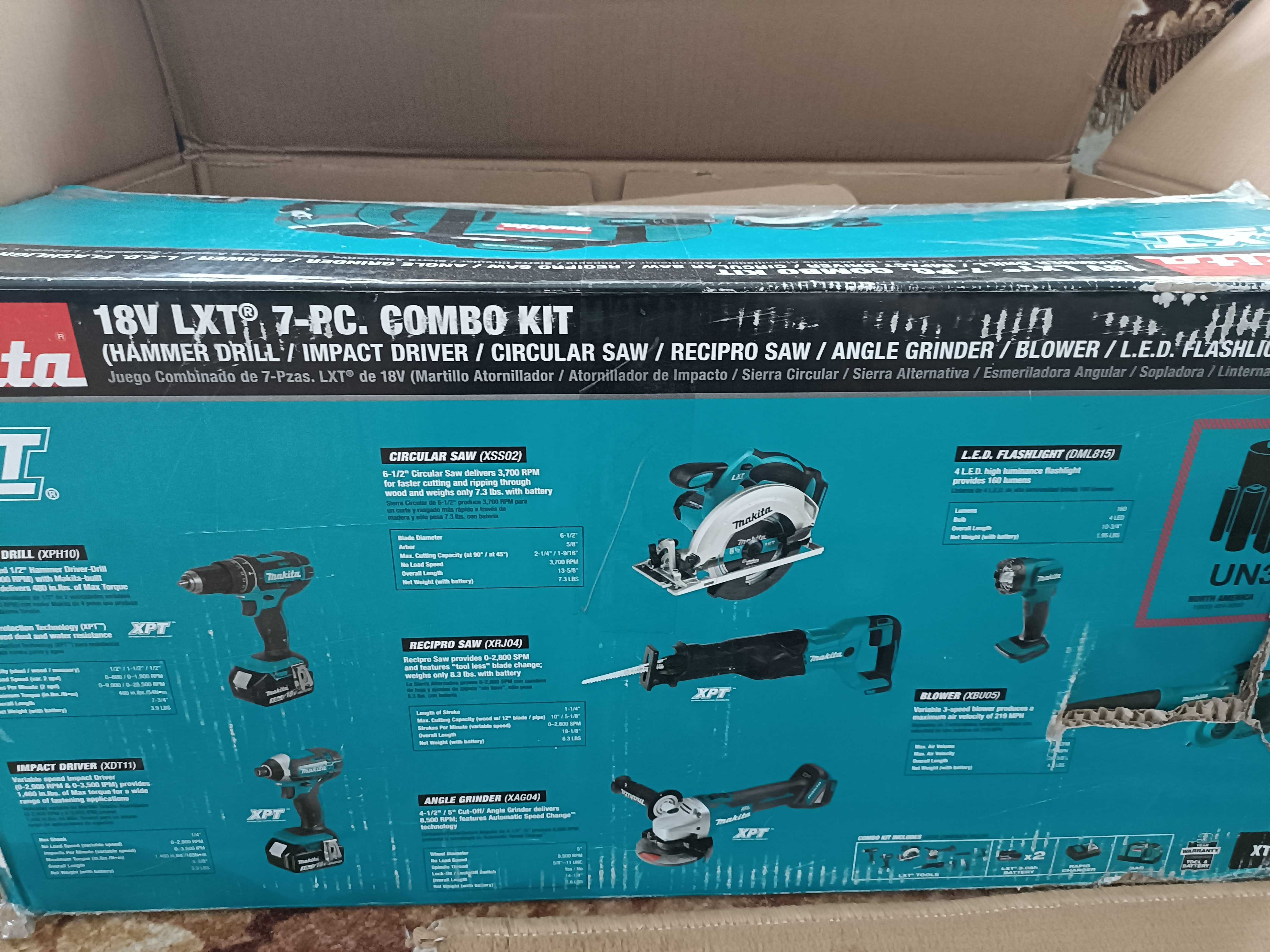 Акумуляторний ударний гвинтоверт імпакт Makita XDT14(Європа DTD 154)