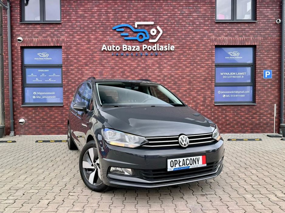 Volkswagen Touran 7 Miejsc*Mocno Doinwestowany*Serwis*Panorama*Super Stan*Sprowadzony