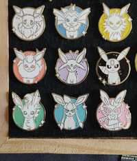 Pokémon Eeveelutions Hard Enamel Pins