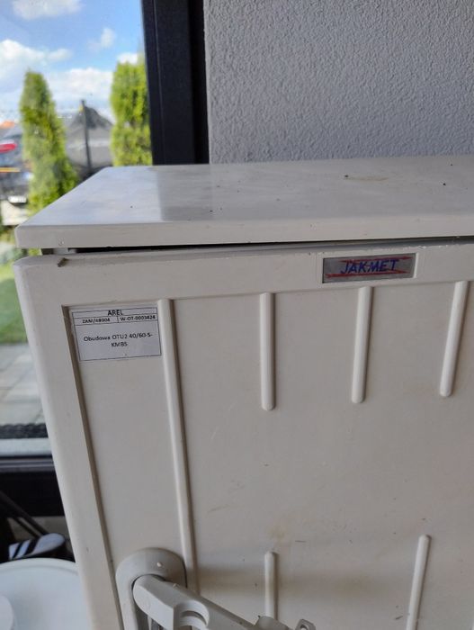Skrzynia elektryczna prąd