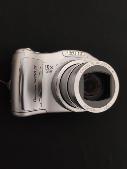 Canon PowerShot SX 100 IS Silver Вінтажна Мильниця фотоапарат