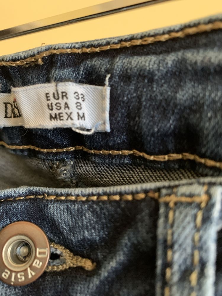 Spodnie jeans damskie m 38