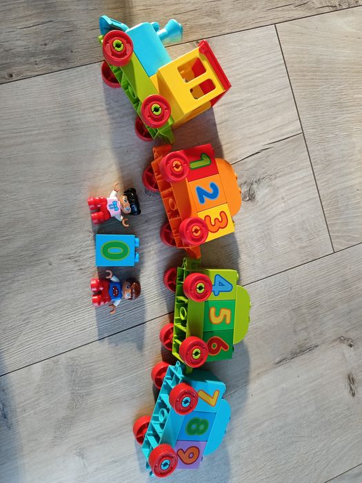 LEGO Duplo pociąg z cyferkami
