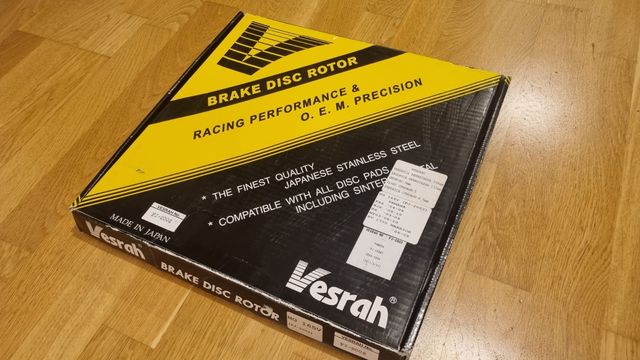Nowa tarcza hamulcowa Vesrah Yamaha
