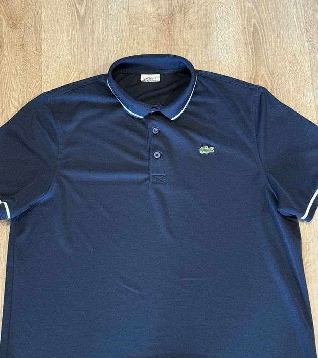 Granatowa koszulka Polo Lacoste Sport