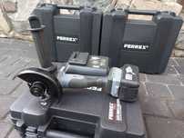 Акумуляторна болгарка ferrex pro 20v акумуляторна турбіна ушм