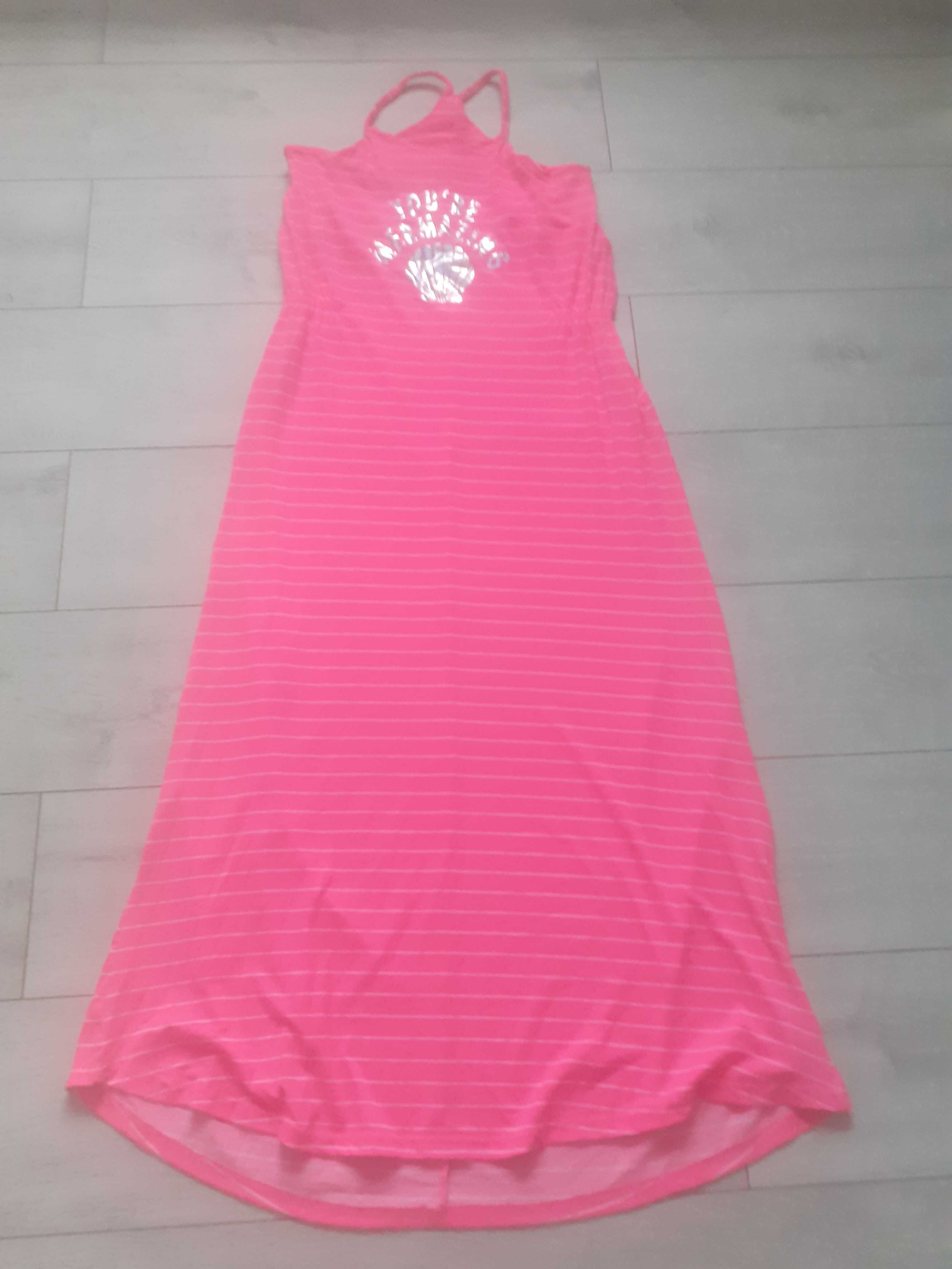 Sukienka neonowa na plaze 40