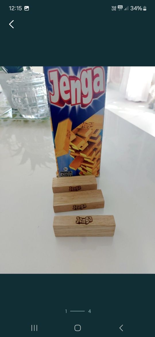 Gra Jenga oryginalna klocki zręcznościowa