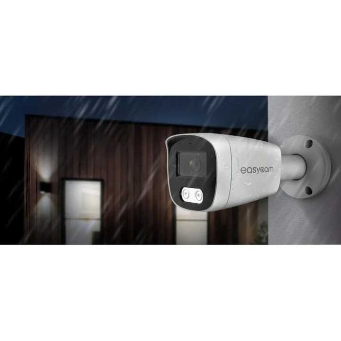 Zestaw do monitoringu IP Easycam 4 kamery 8 Mpx z POE