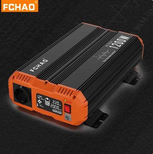 Інвертор FCHAO PSC-1200W чиста синусоїда 12В-220В