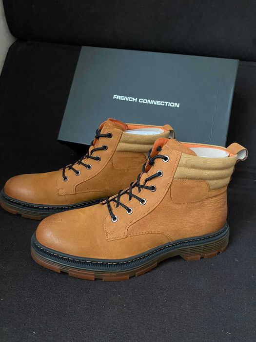 Ботинки кожа French Connection Jacquues Leather