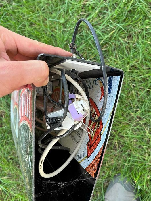 Lampa Żywiec - działa - w dobrym stanie