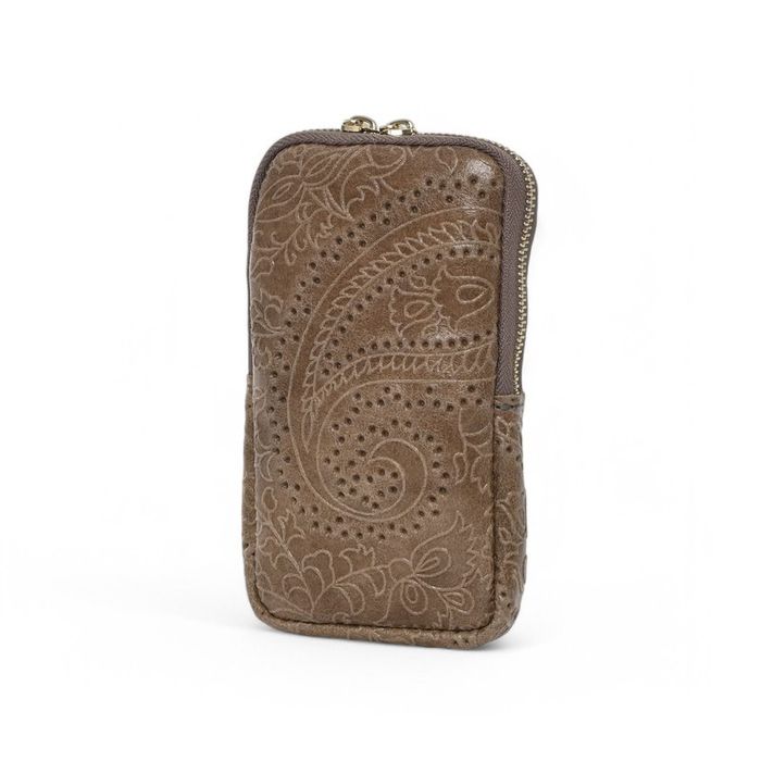 Porta Telemóvel em pele