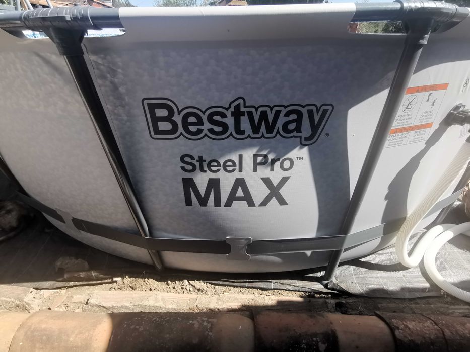 Piscina Bestway Steel Pro Max - 4.88 x 1.22