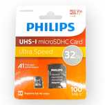 Philips MicroSDHC Card 32GB Class 10 UHS-I U1 incl. adapter