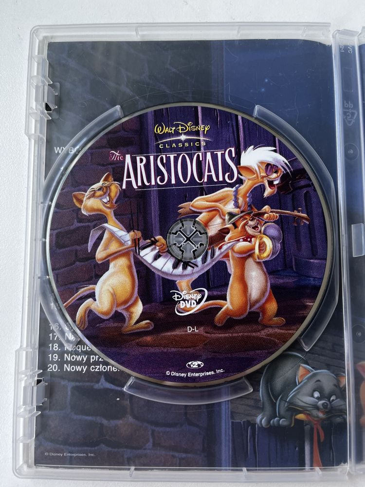 Aryskotraci DVD Walt Disney Classic