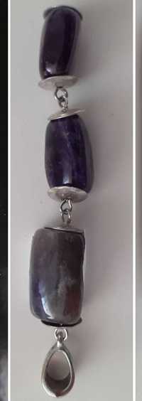 Biżuteria wisiorki z kamienia naturalnego agatu