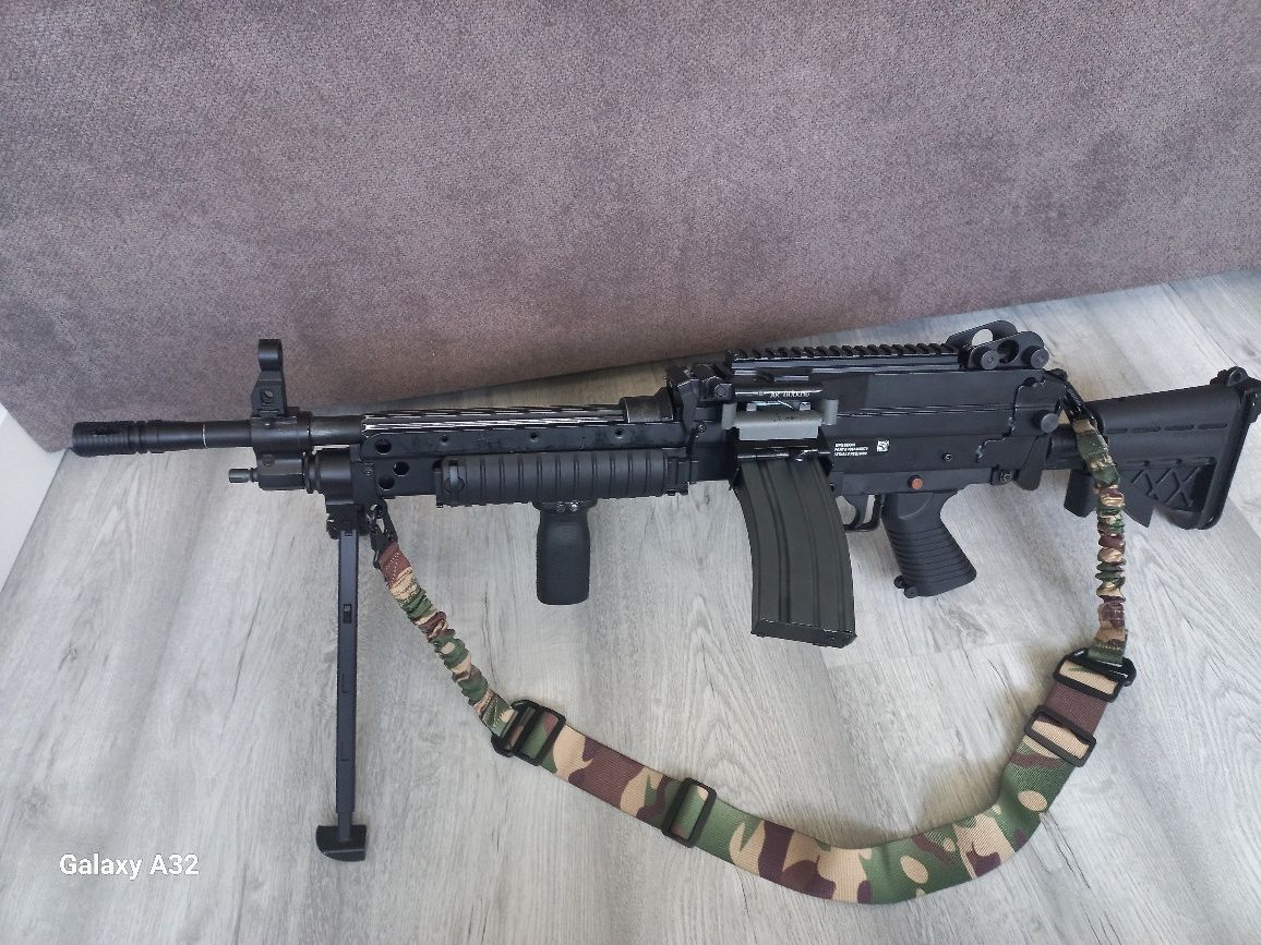 Airsoft MK46 supressora