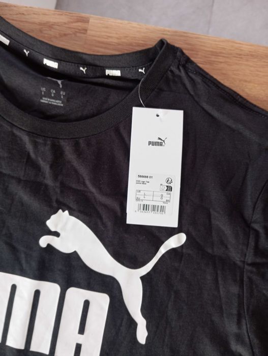 Koszulka męska PUMA czarna rozmiar L