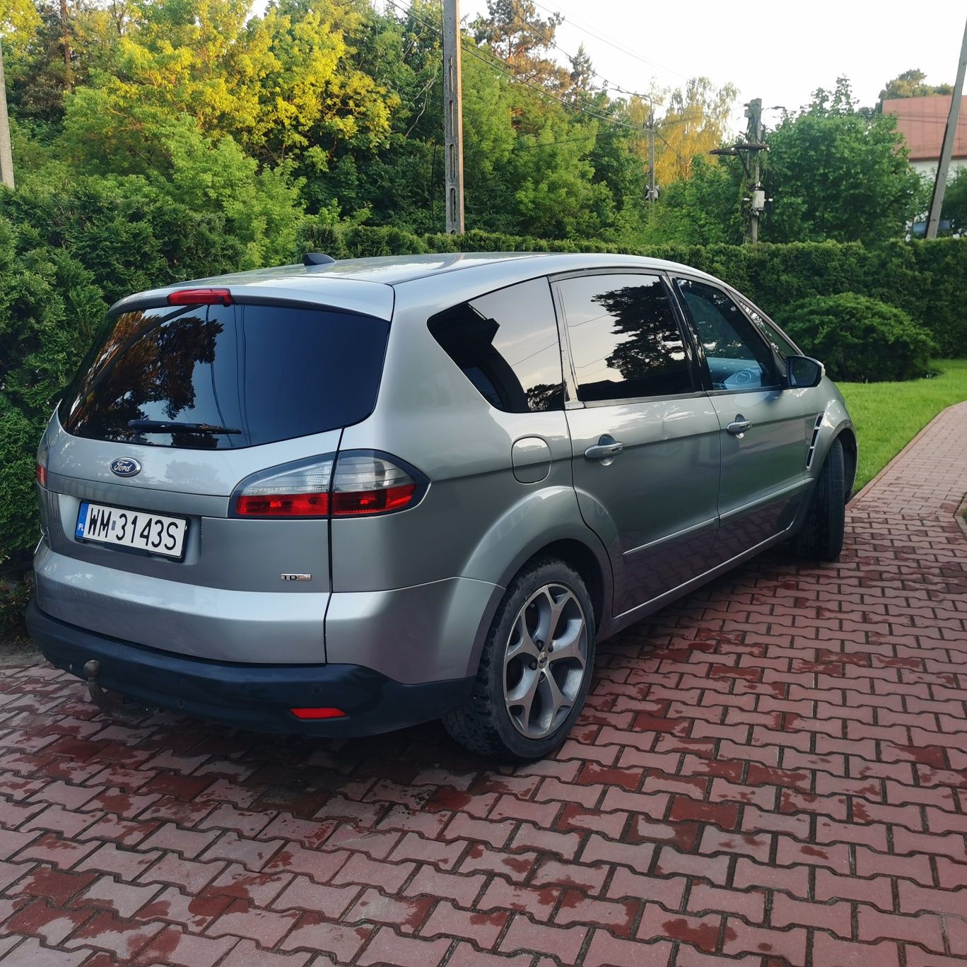 Ford s-max 2008r 2.0D automat Convers+ grzane fotele xenon