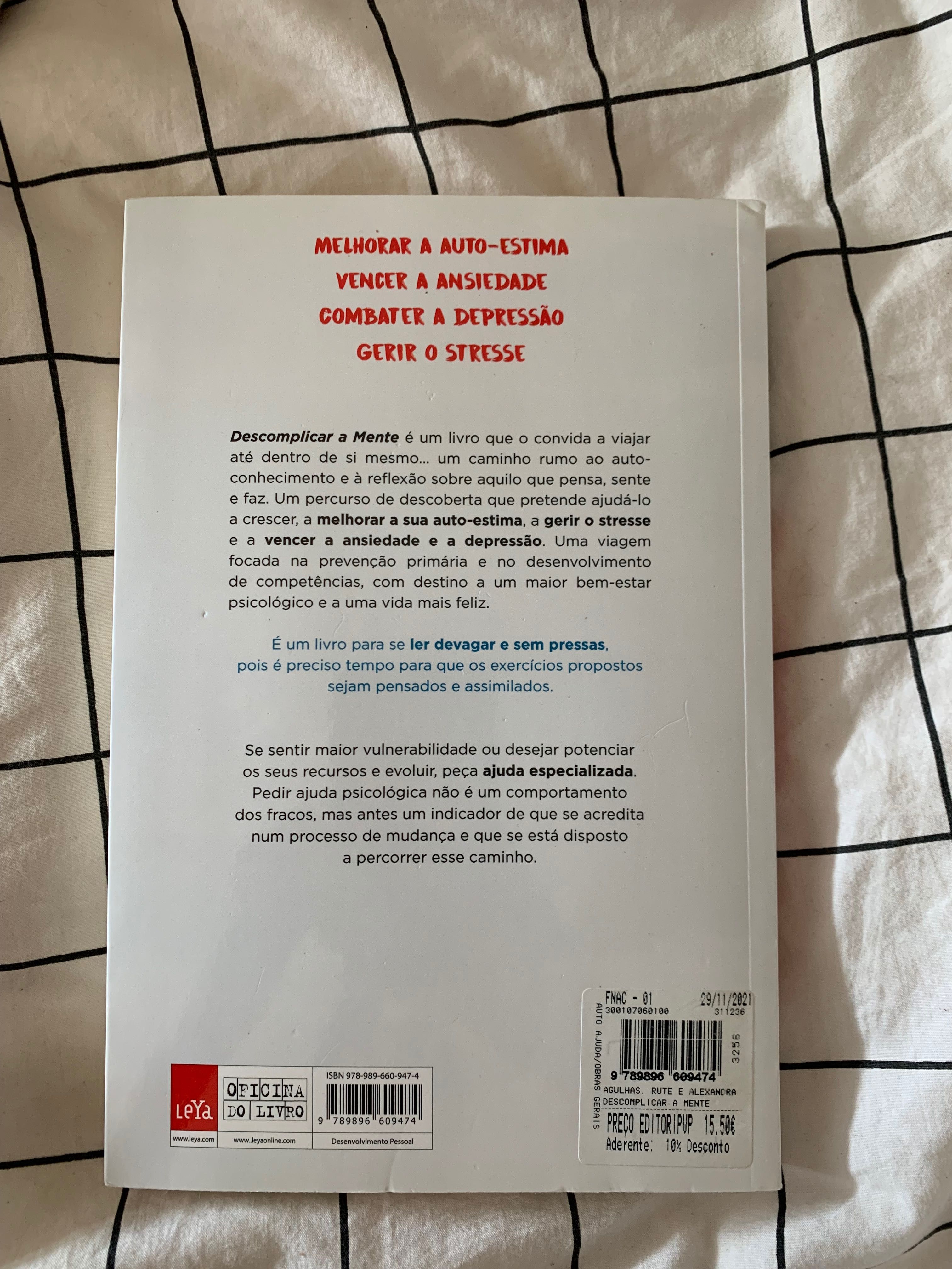 Livro descomplicar a mente