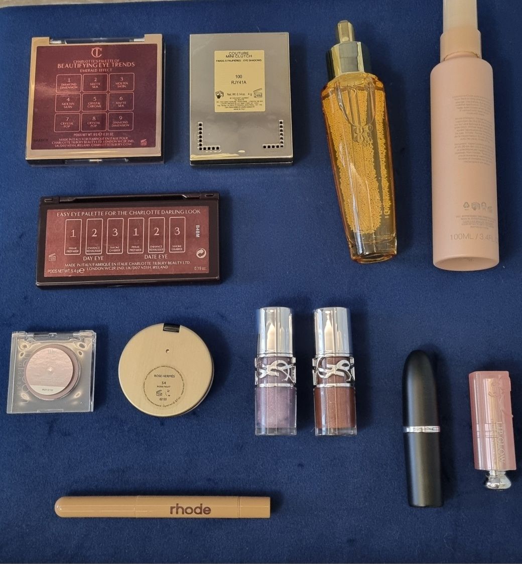 Помада тени румяна Hermes Saint Laurent Sisley Prada Mac YSL