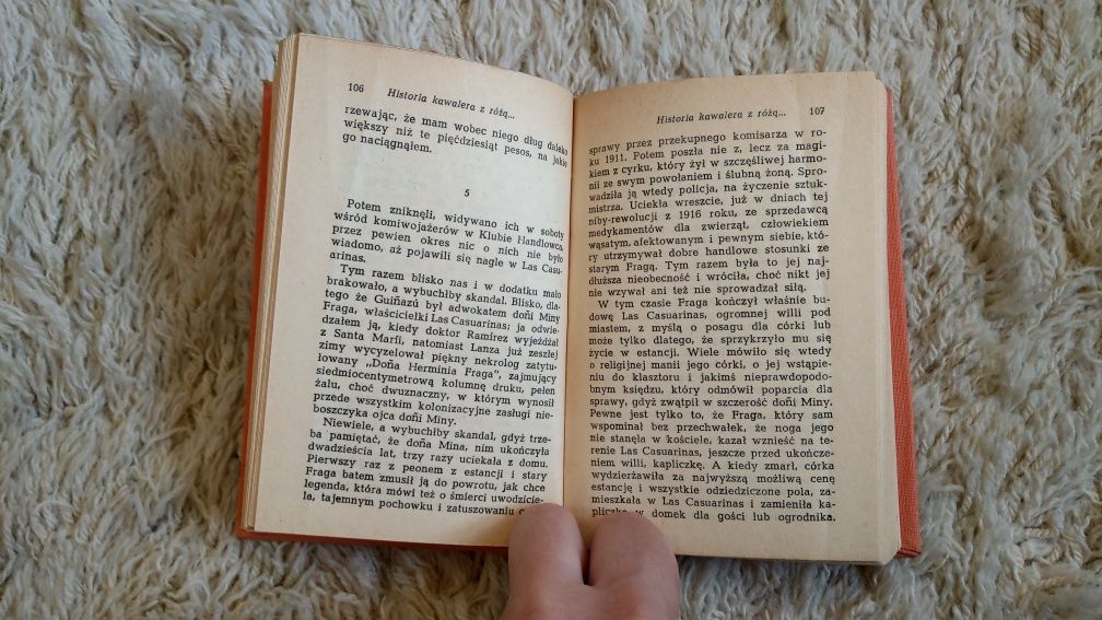 Juan Carlos Onetti Historia Kawalera z Różą Czytelnik Twarda Bdb Antyk