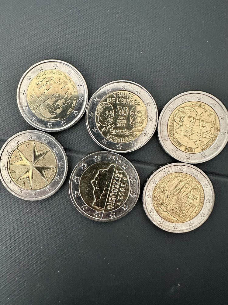 Moedas de 2 euros