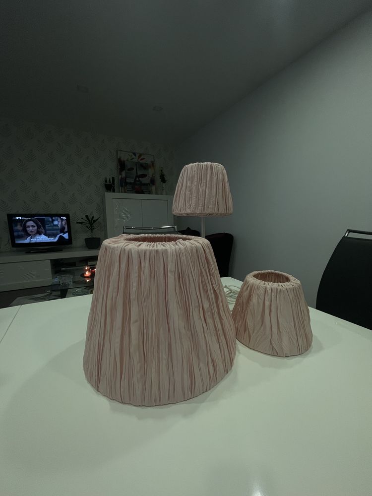 Tres Abajur do ikea