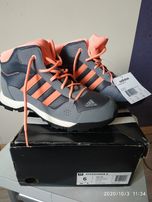 Новые ботинки Адидас Adidas HYPERHIKER K US 6 стелька 25 см