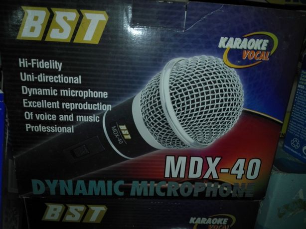 Microfone BST MDX -40- SALDOS