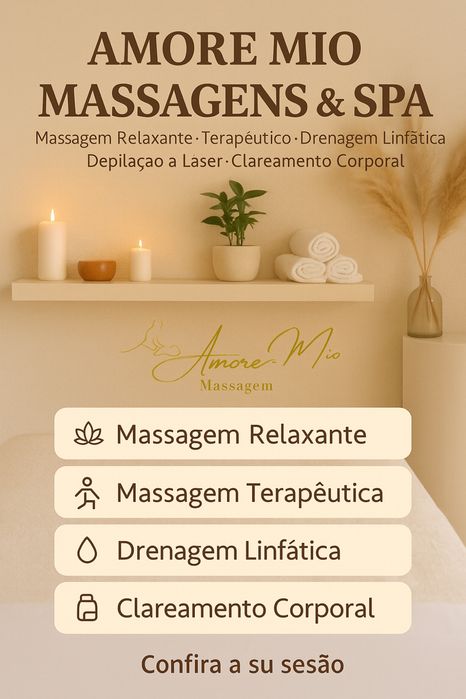 Massagens de Relaxamento a 4 mãos ,!! Depilação láser e cera