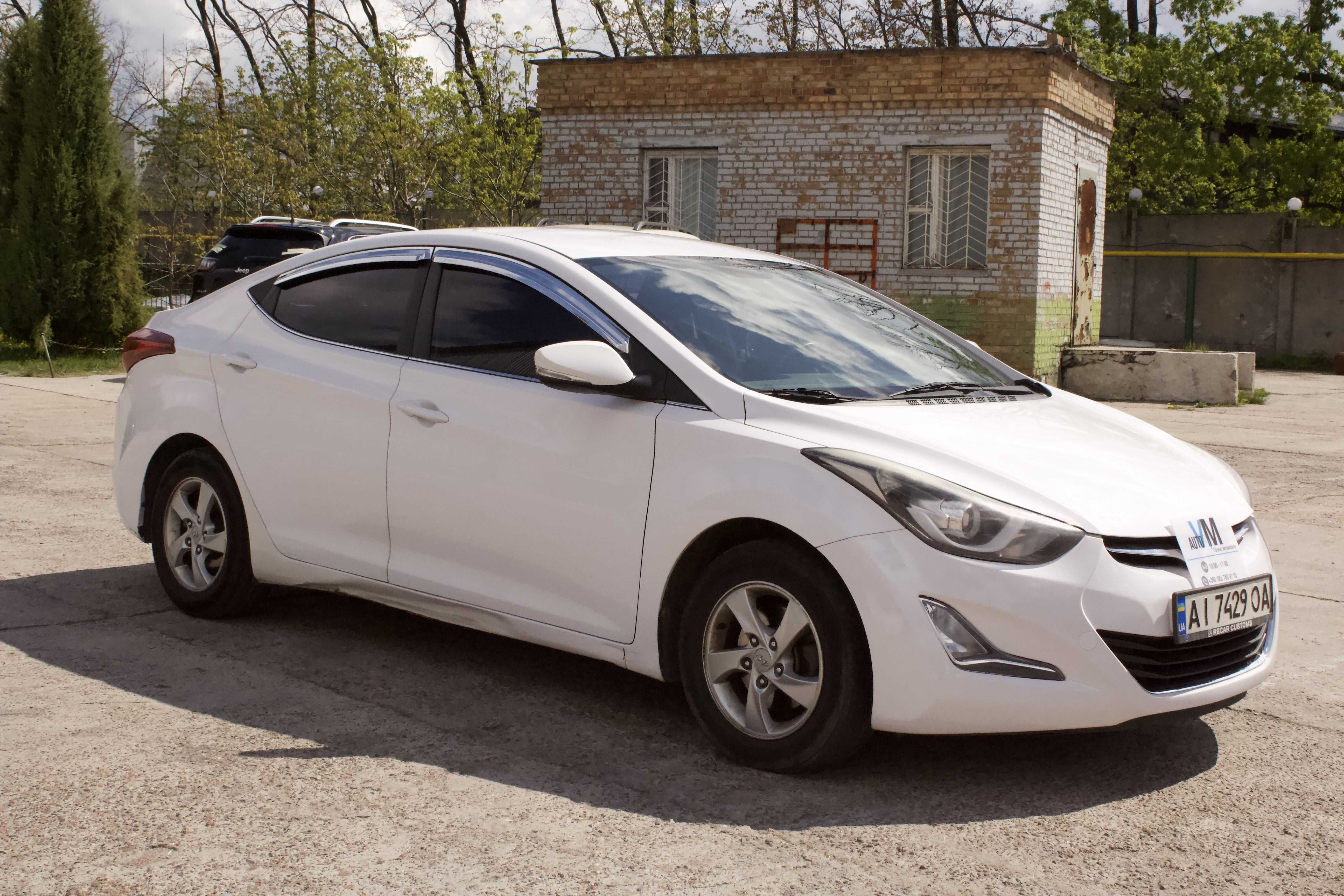 Оренда авто Hyundai Avante під таксі або для власного користування.