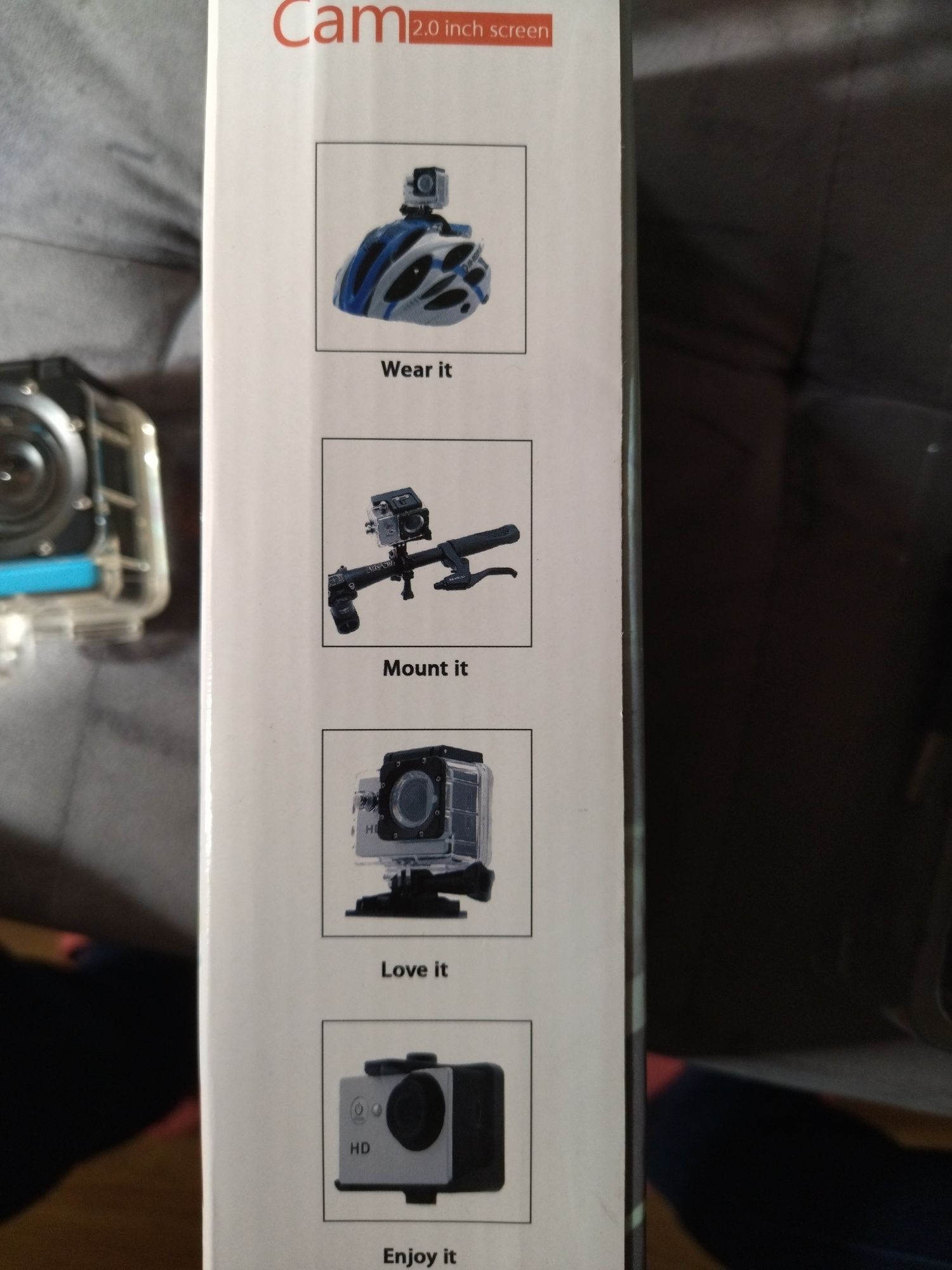 Kamera sportowa wodoodporna HD1080p  Action cam