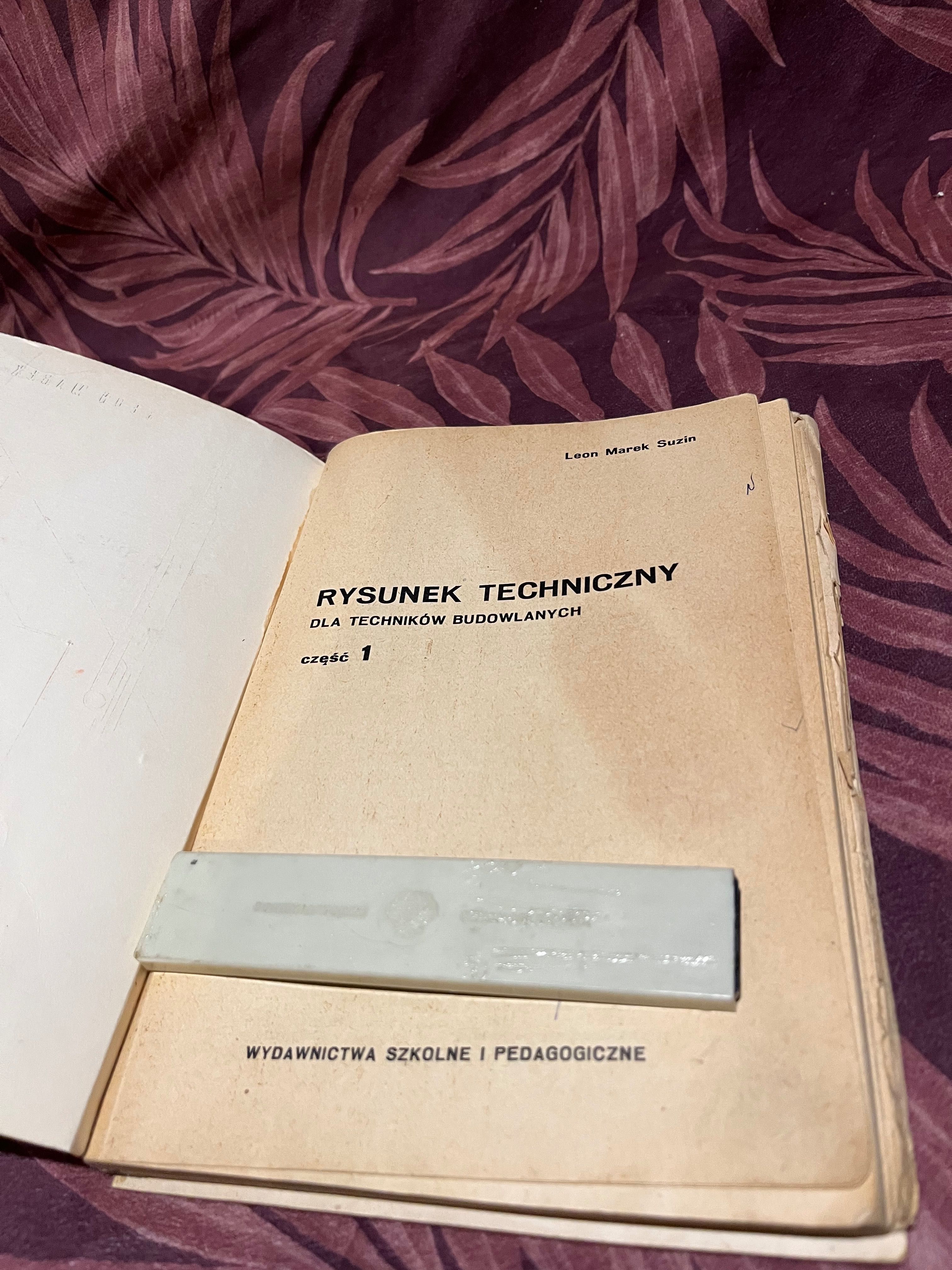 Rysunek Techniczny Dla techników budowlanych cz.1 Marek Suzin WSiP