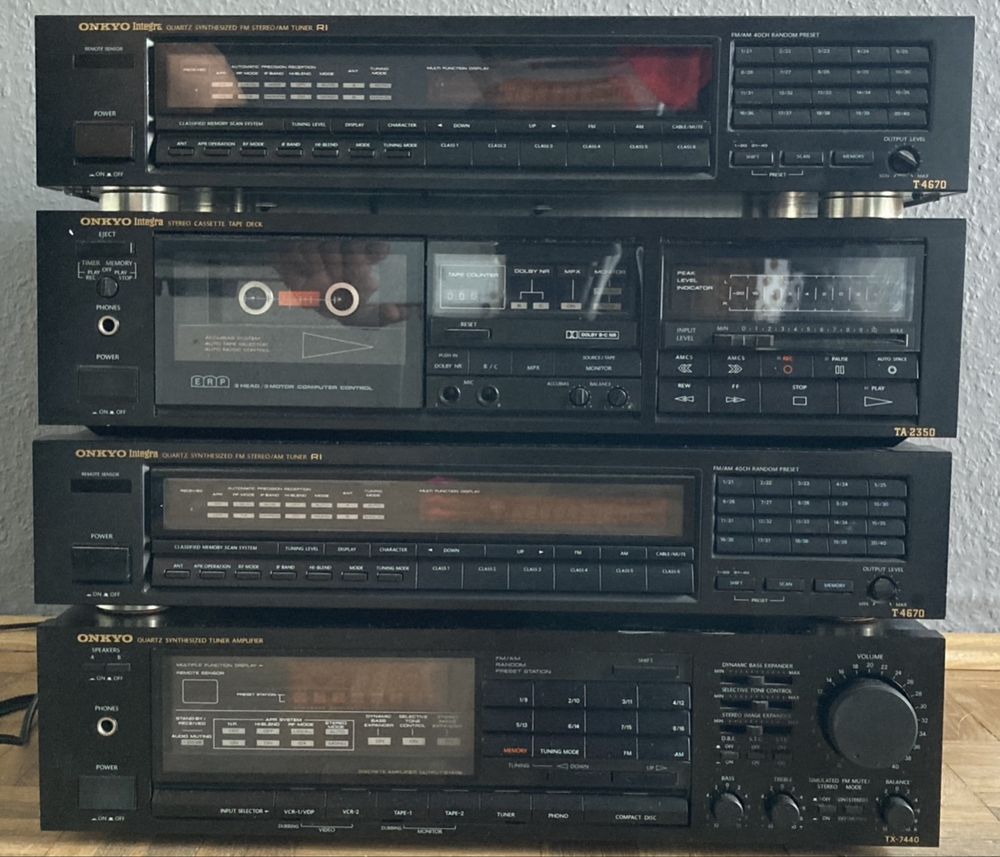 Onkyo, Marantz, Telefunken, Technisc - Pakiet 100% sprawne