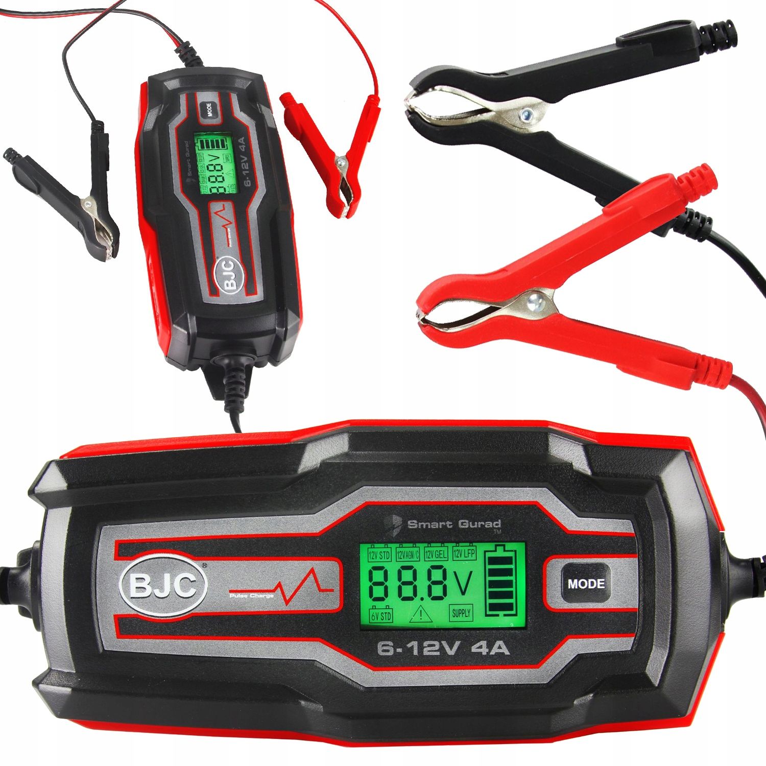 Ładowarka Akumulatora Żel Agm Prostownik Bjc 6/12V Bc-4A