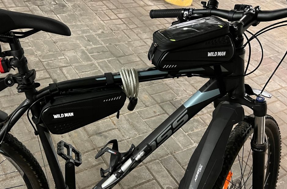 Sakwa rowerowa torba na bagażnik rower kufer pojemna usztywniana