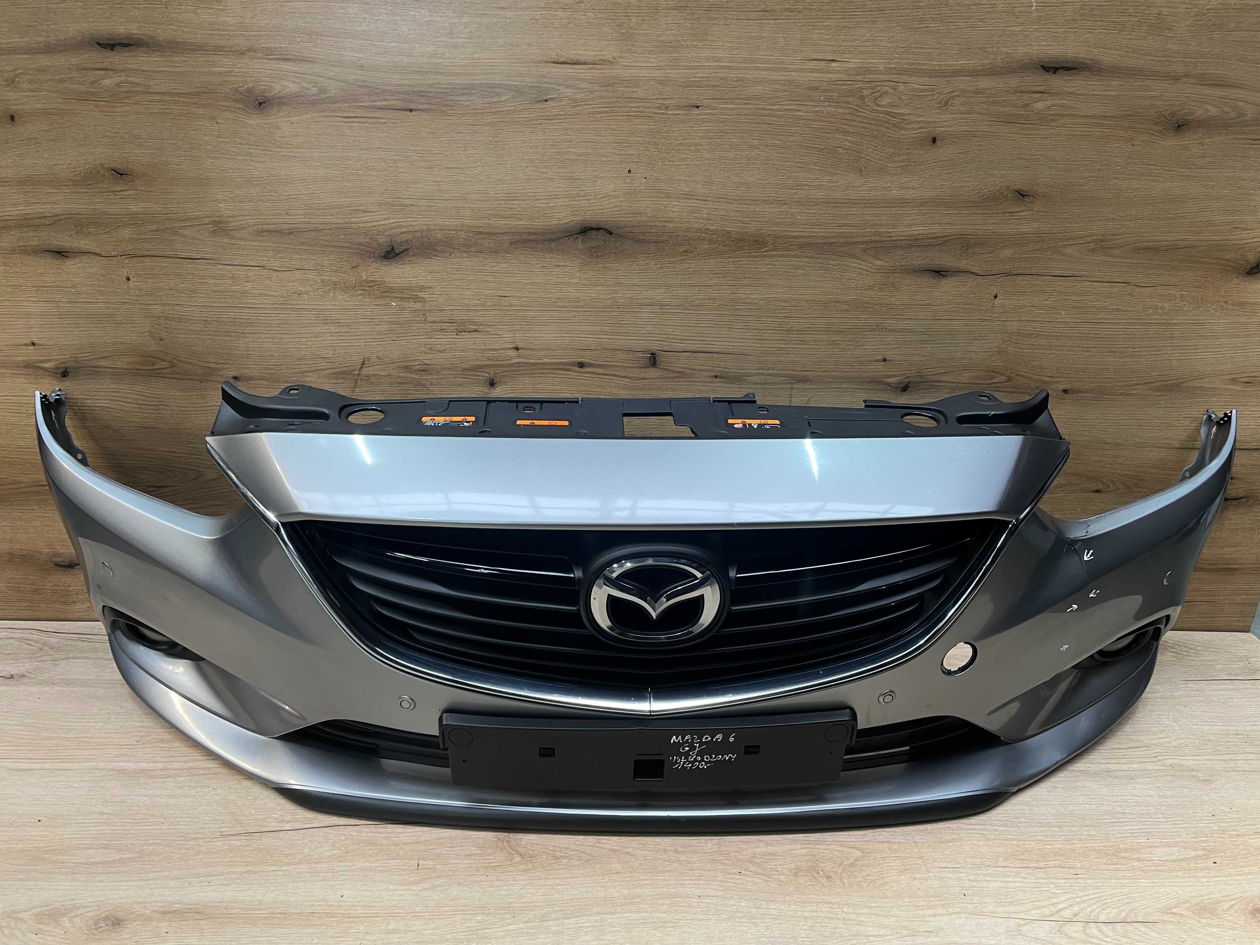 Zderzak przedni Mazda 6 GJ 4x pdc kolor 38p