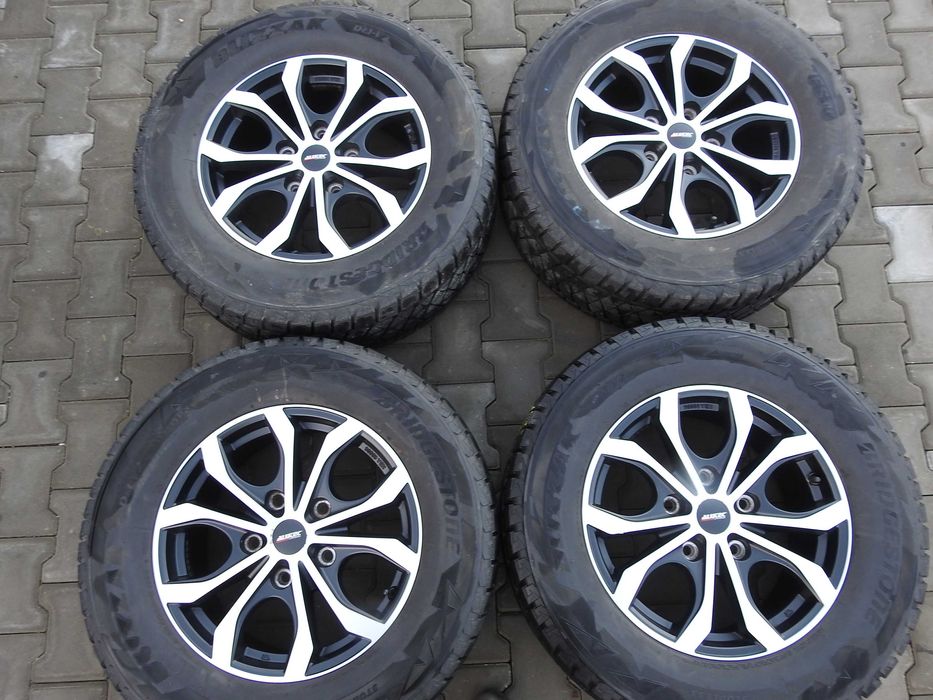 4x ALUTEC W10 18'' 5x150 ET51 piasta 110mm CZARNY+POLER Super STAN