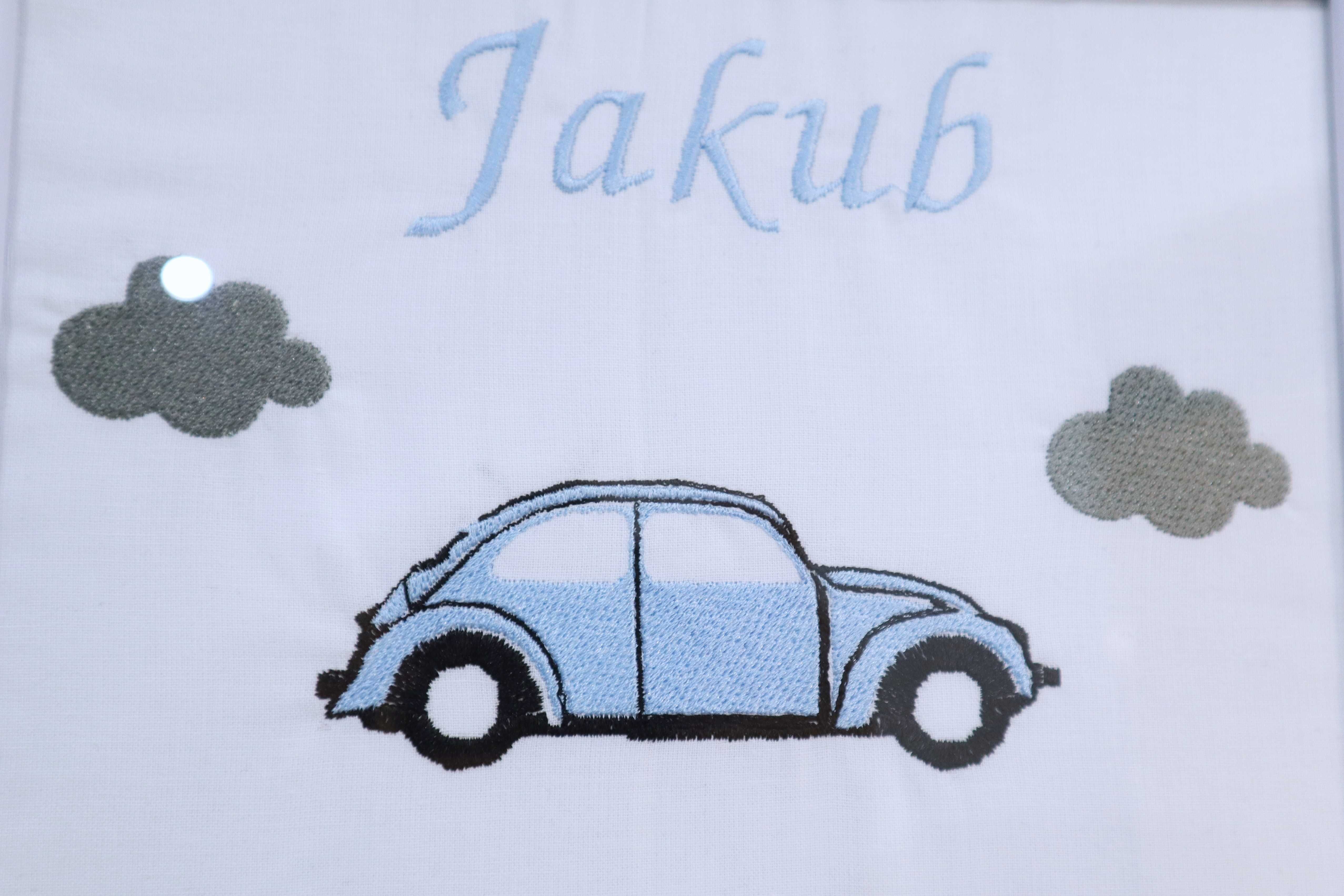 Haftowana metryczka dla dziecka