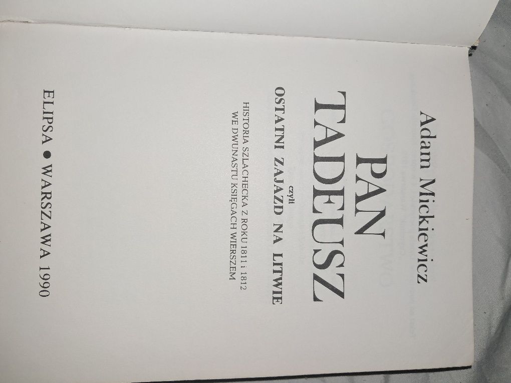 Pan   Tadeusz  .