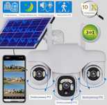 Kamera WiFi 15MP 3 Obiektywy IP66 Obrotowa
