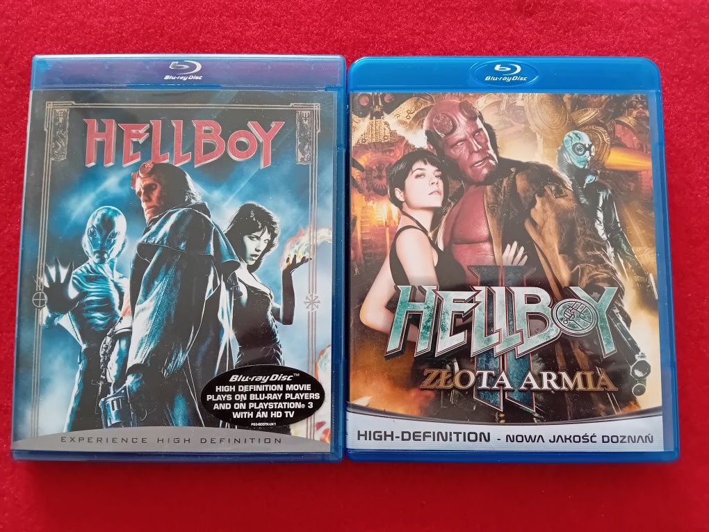 HELLBOY 1 i 2 [blu-ray] polskie wydania