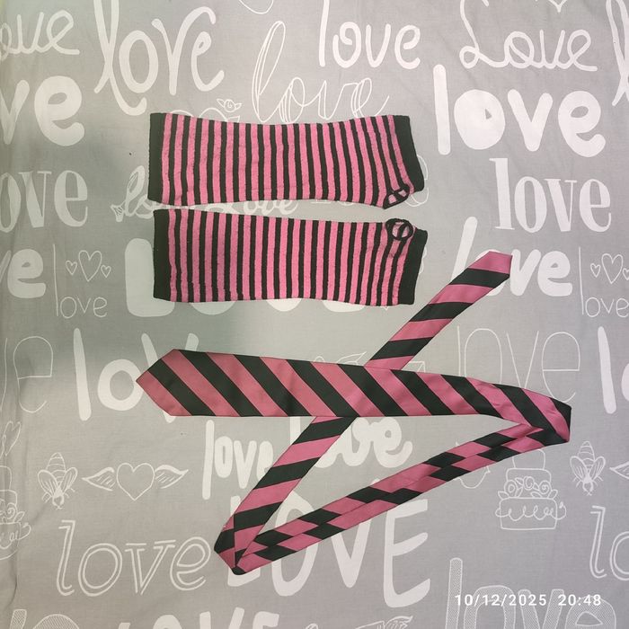 митенки, галстук