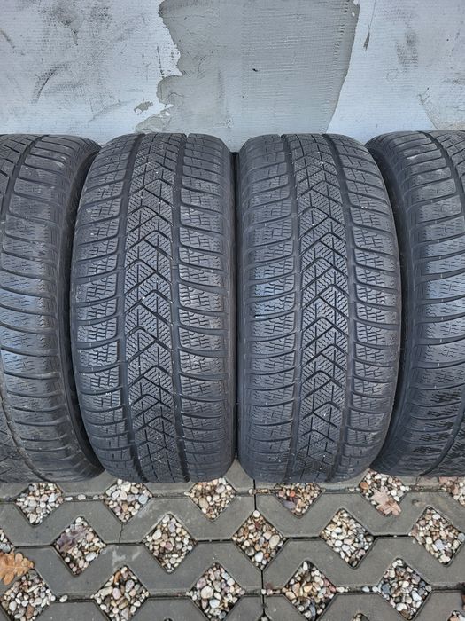[4szt] Pirelli 245/45 r18 Zima /// 7,25mm!!! MONTAŻ RunFlat RSC M0